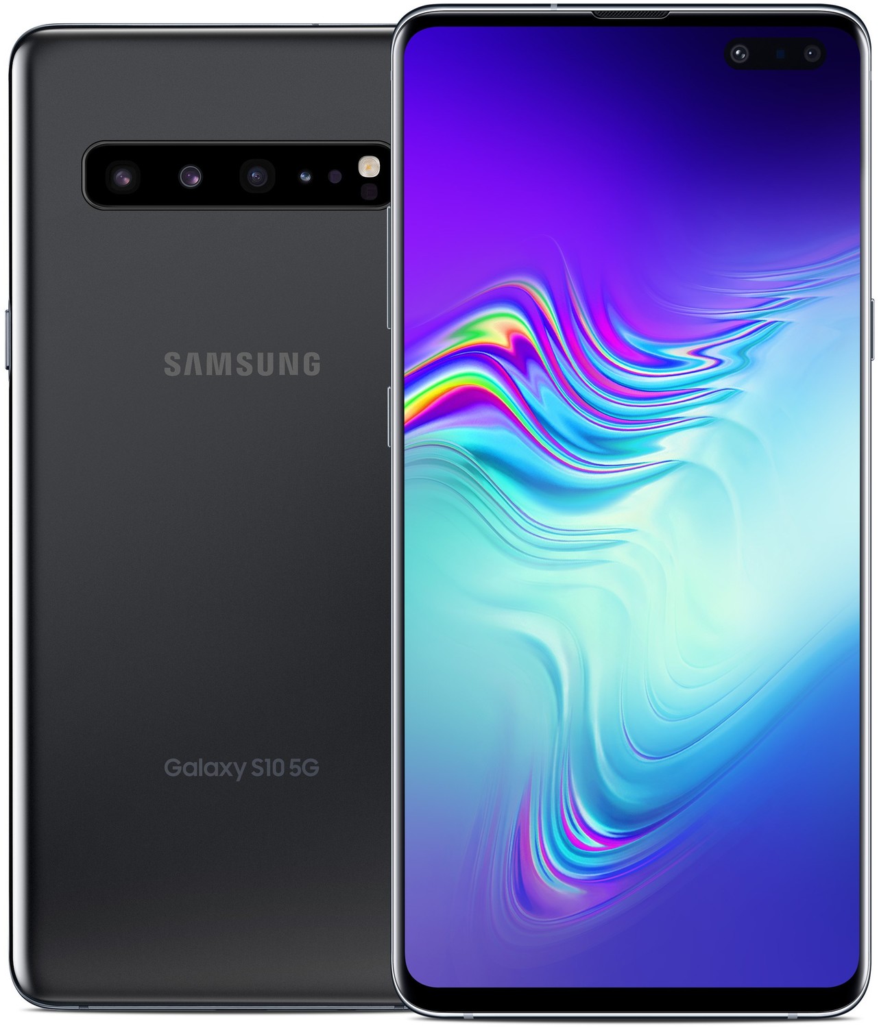 buy Cell Phone Samsung Galaxy S10 5G SM-G977U 256GB - Majestic Black - click for details